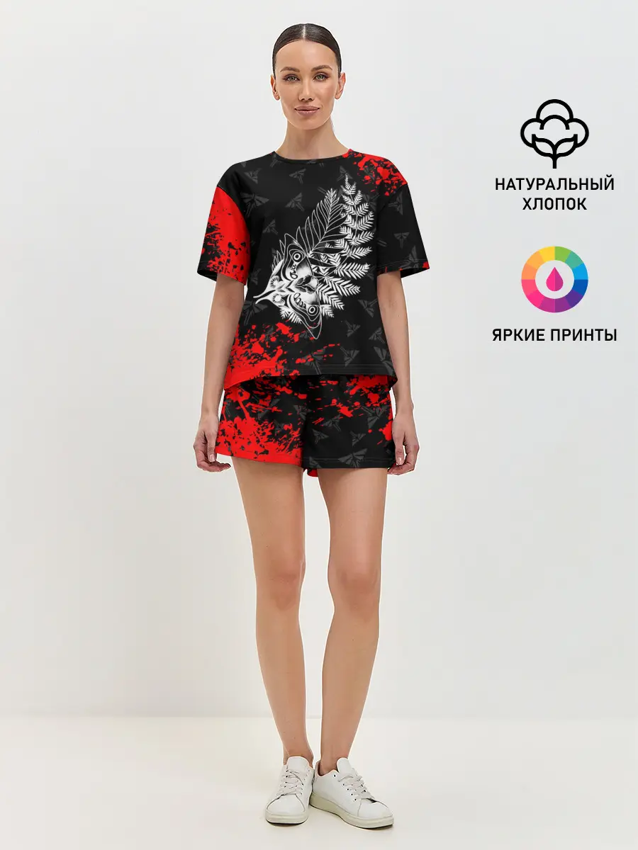 Женская пижама с шортами / THE LAST OF US 2 ТАТУ ЭЛЛИ