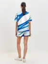 Женская пижама с шортами / STRIPES BLUE