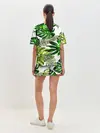 Женская пижама с шортами / ГАВАЙСКИЕ ЛИСТЬЯ