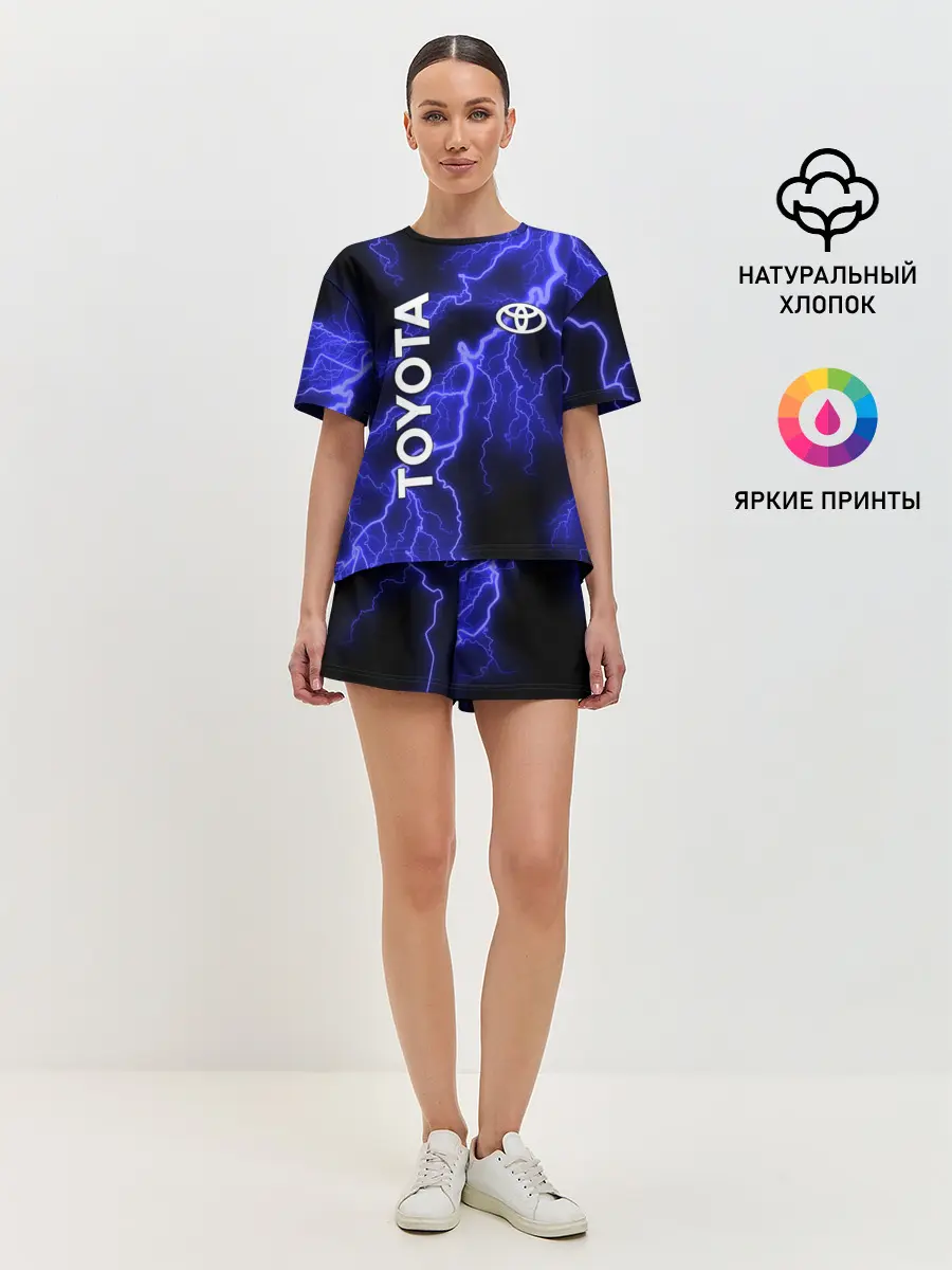 Женская пижама с шортами / TOYOTA