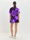 Женская пижама с шортами / НЕОНОВЫЙ ФРАКТАЛ