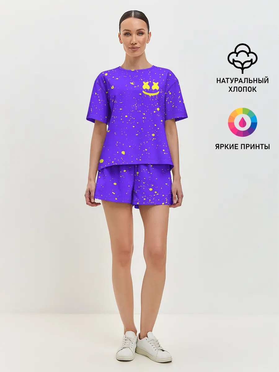 Женская пижама с шортами / MARSHMELLO / МАРШМЕЛЛОУ