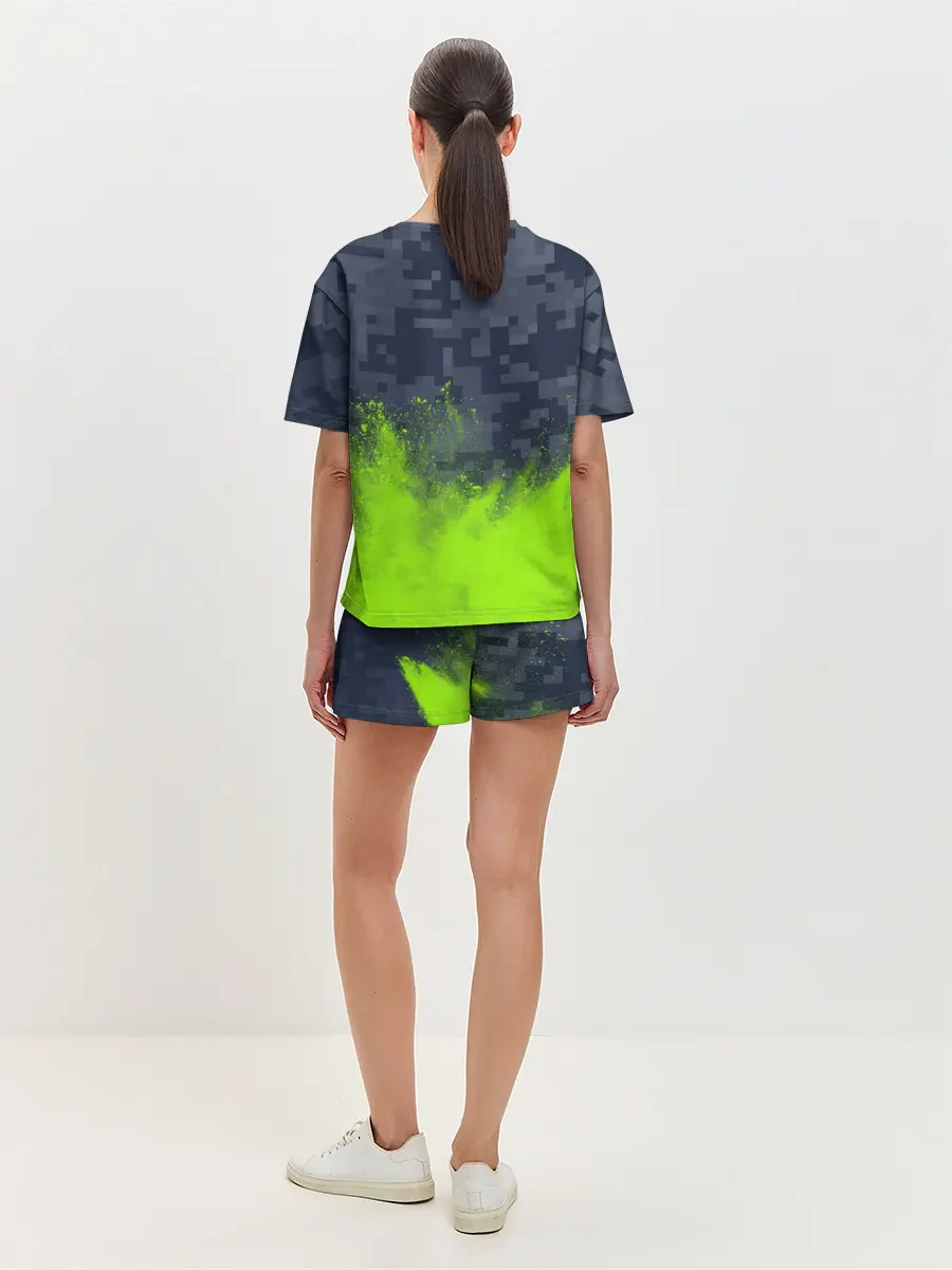 Женская пижама с шортами / MINECRAFT / МАЙНКРАФТ