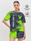 Женская пижама с шортами / MINECRAFT / МАЙНКРАФТ
