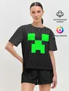 Женская пижама с шортами / MINECRAFT CREEPER | КРИПЕР МАЙНКРАФТ