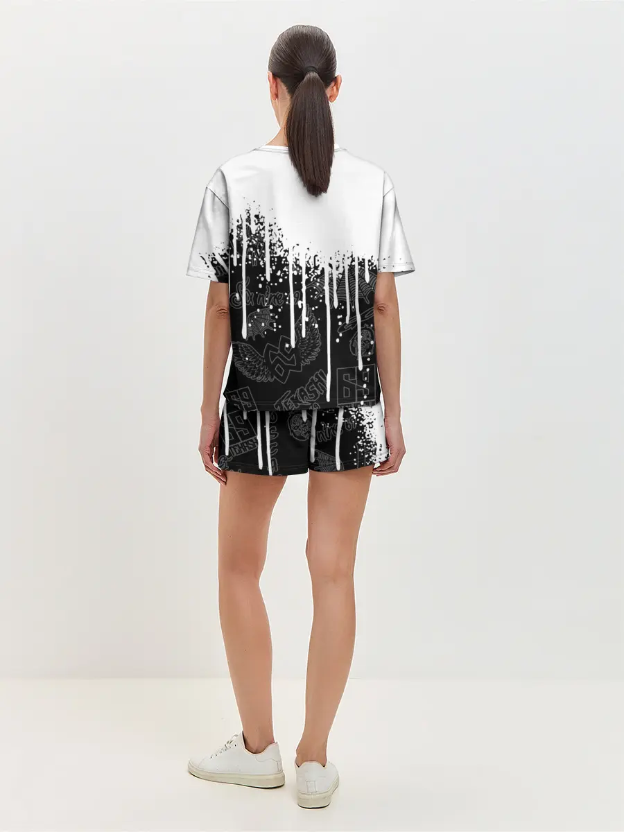 Женская пижама с шортами / 6ix9ine.