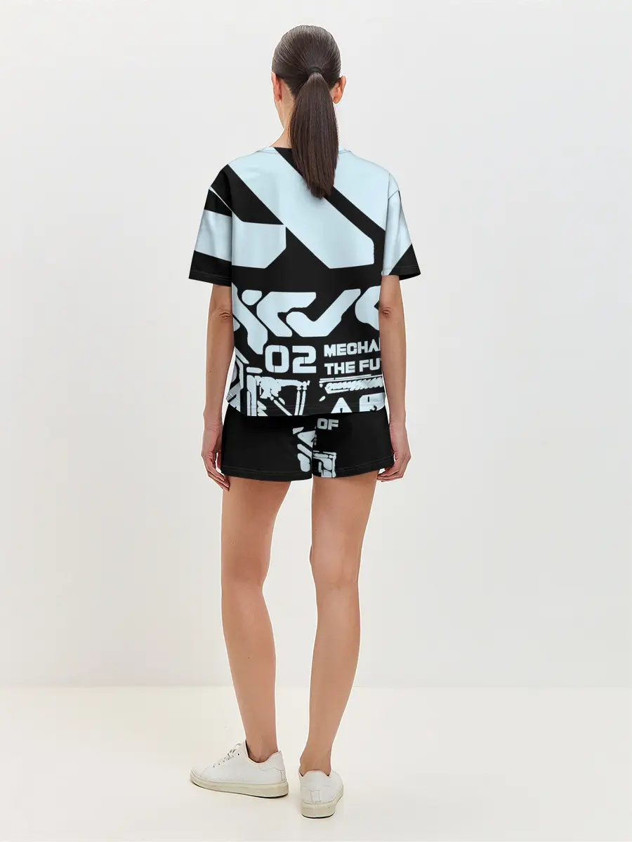 Женская пижама с шортами / Милый во франксе