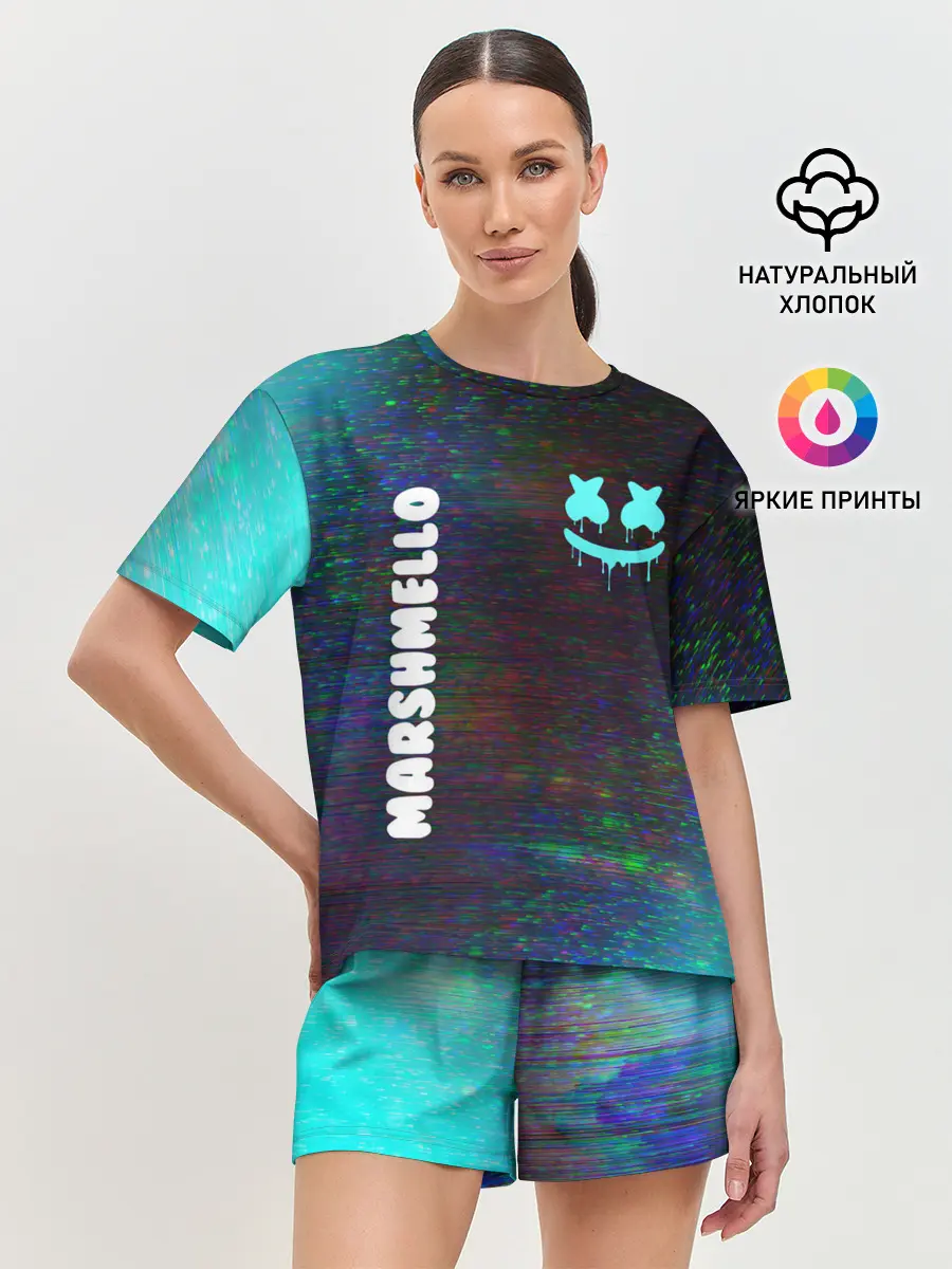 Женская пижама с шортами / MARSHMELLO / МАРШМЕЛЛОУ