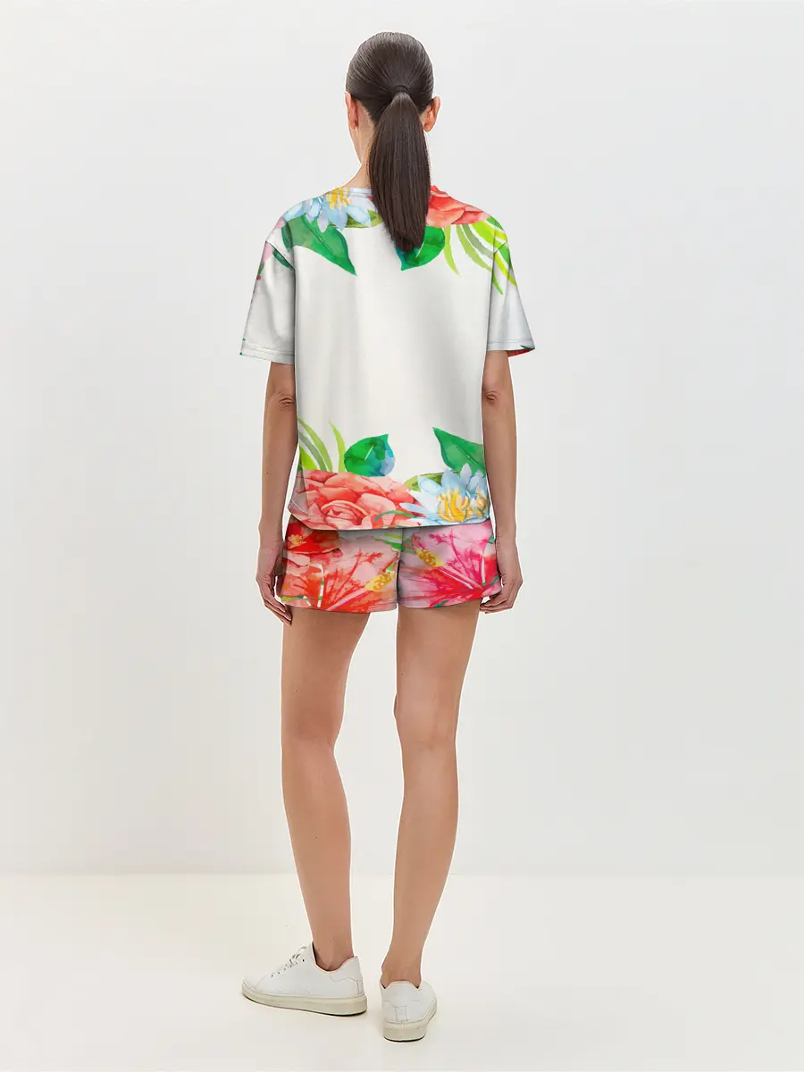 Женская пижама с шортами / SUMMER NEON