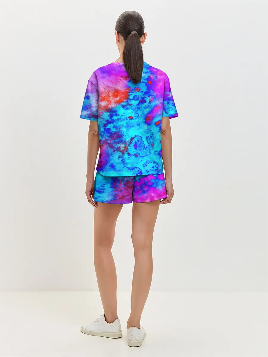 Женская пижама с шортами / ABSTRACTION COLORS