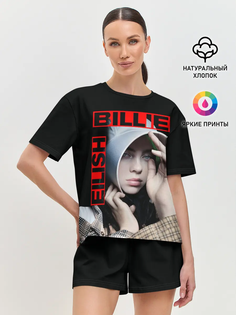 Женская пижама с шортами / BILLIE EILISH