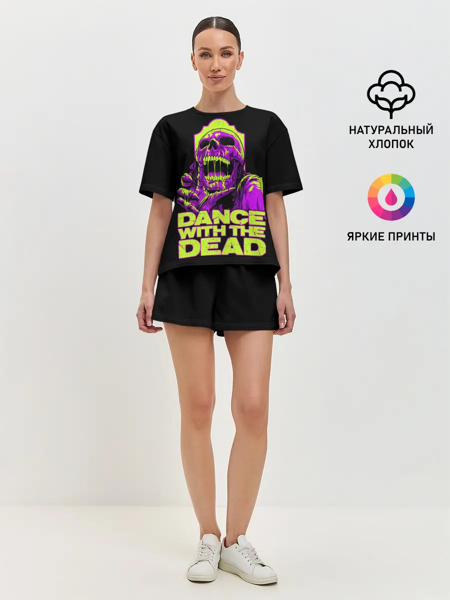 Женская пижама с шортами / DANCE WITH THE DEAD