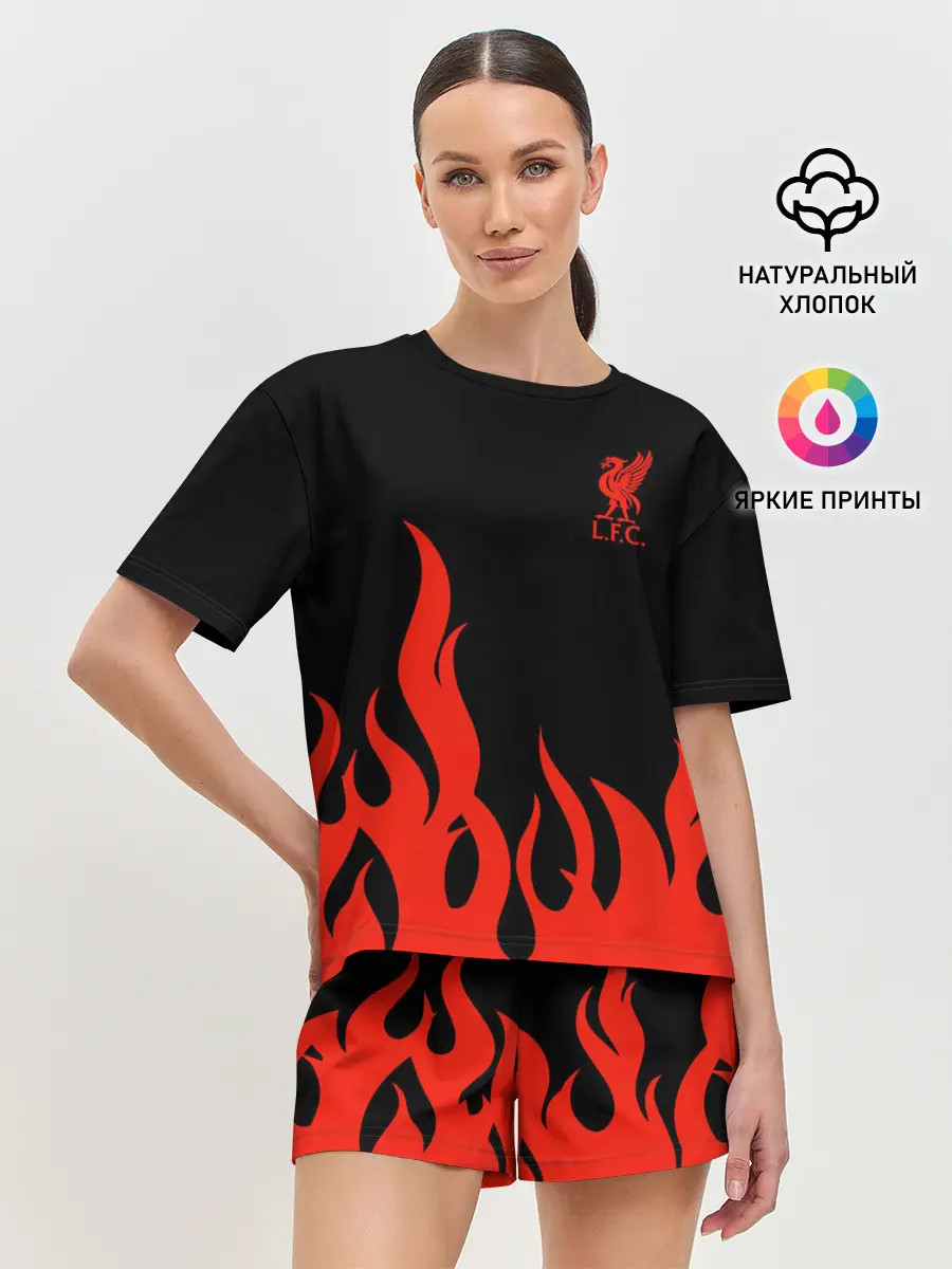 Женская пижама с шортами / Liverpool F.C.