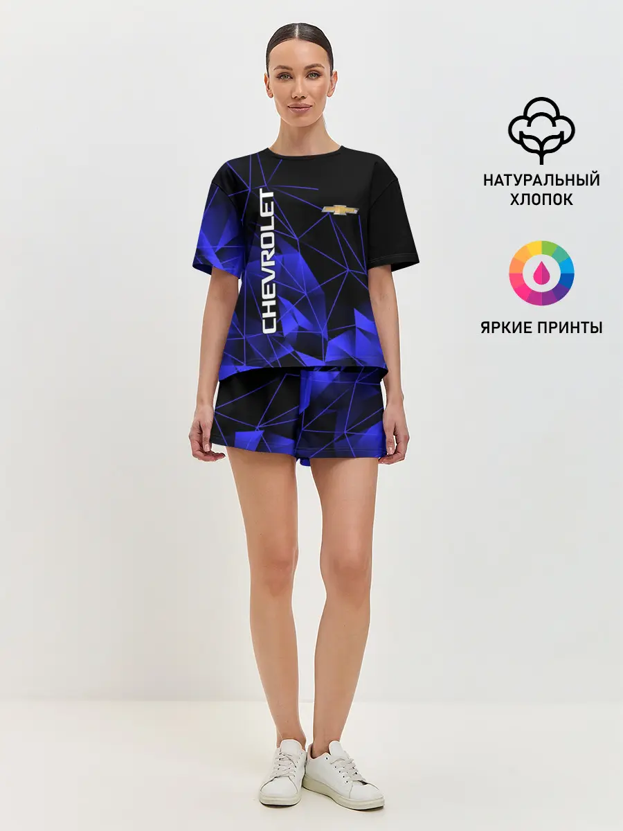 Женская пижама с шортами / CHEVROLET