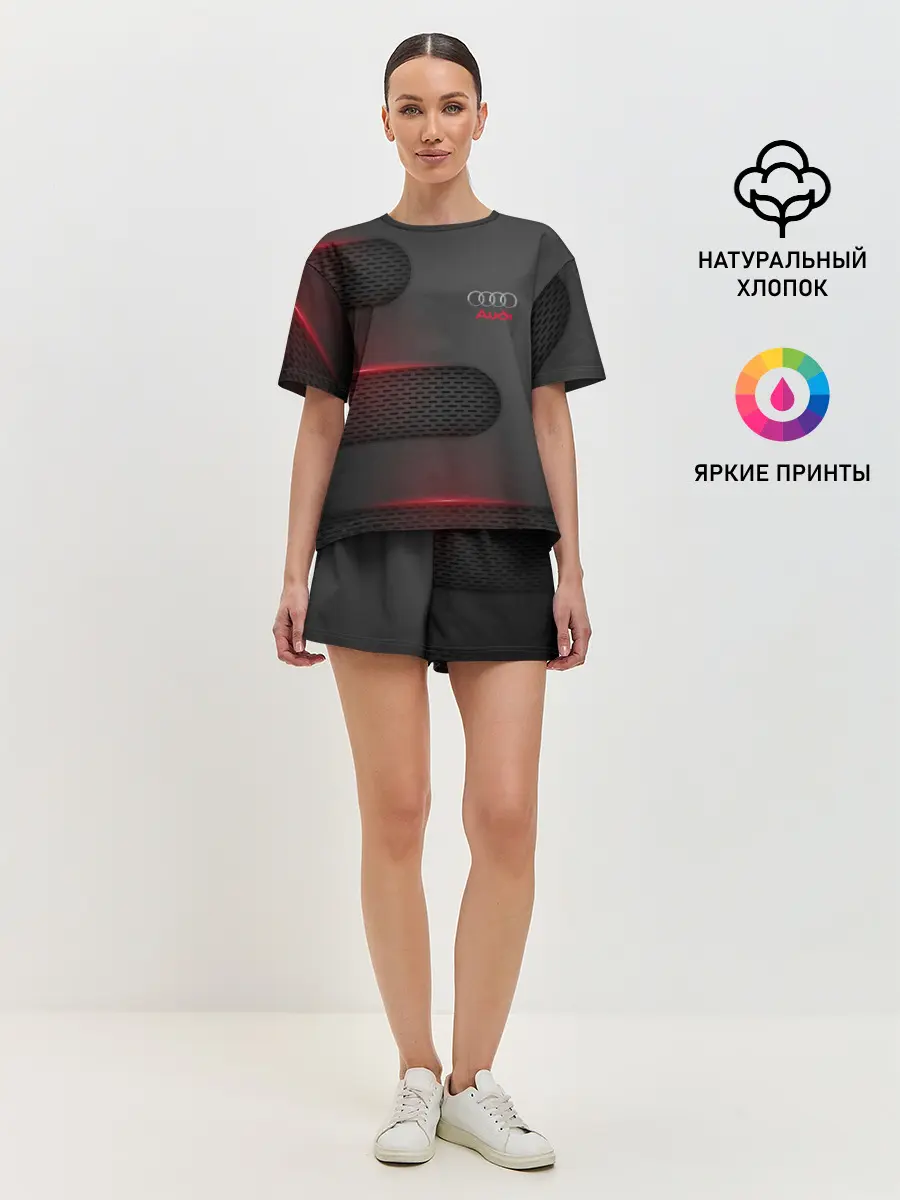Женская пижама с шортами / AUDI