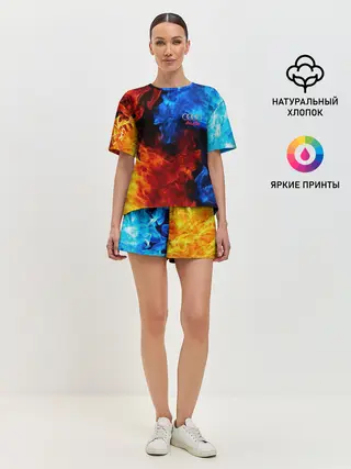 Женская пижама с шортами / AUDI