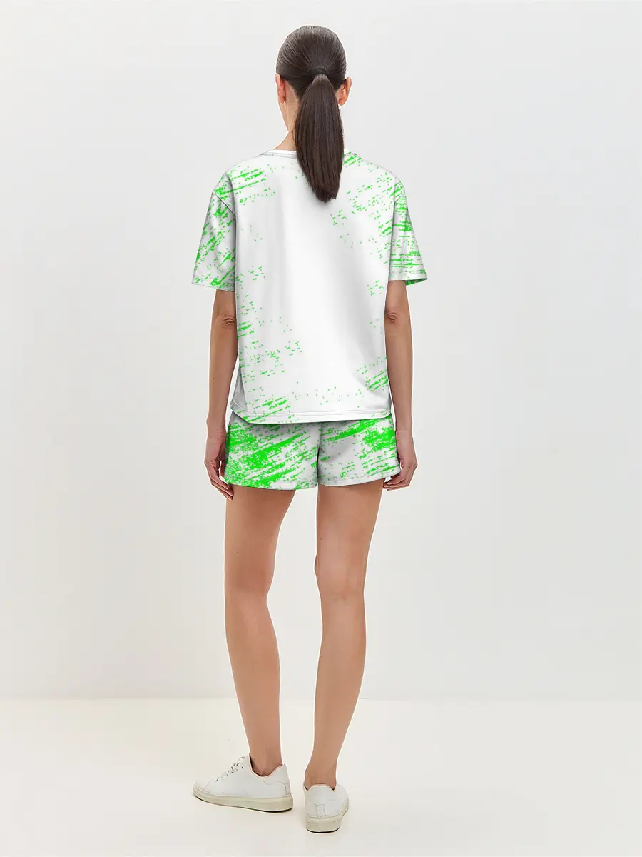 Женская пижама с шортами / MINECRAFT CREEPER