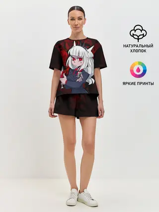 Женская пижама с шортами / HELLTAKER LUCIFER