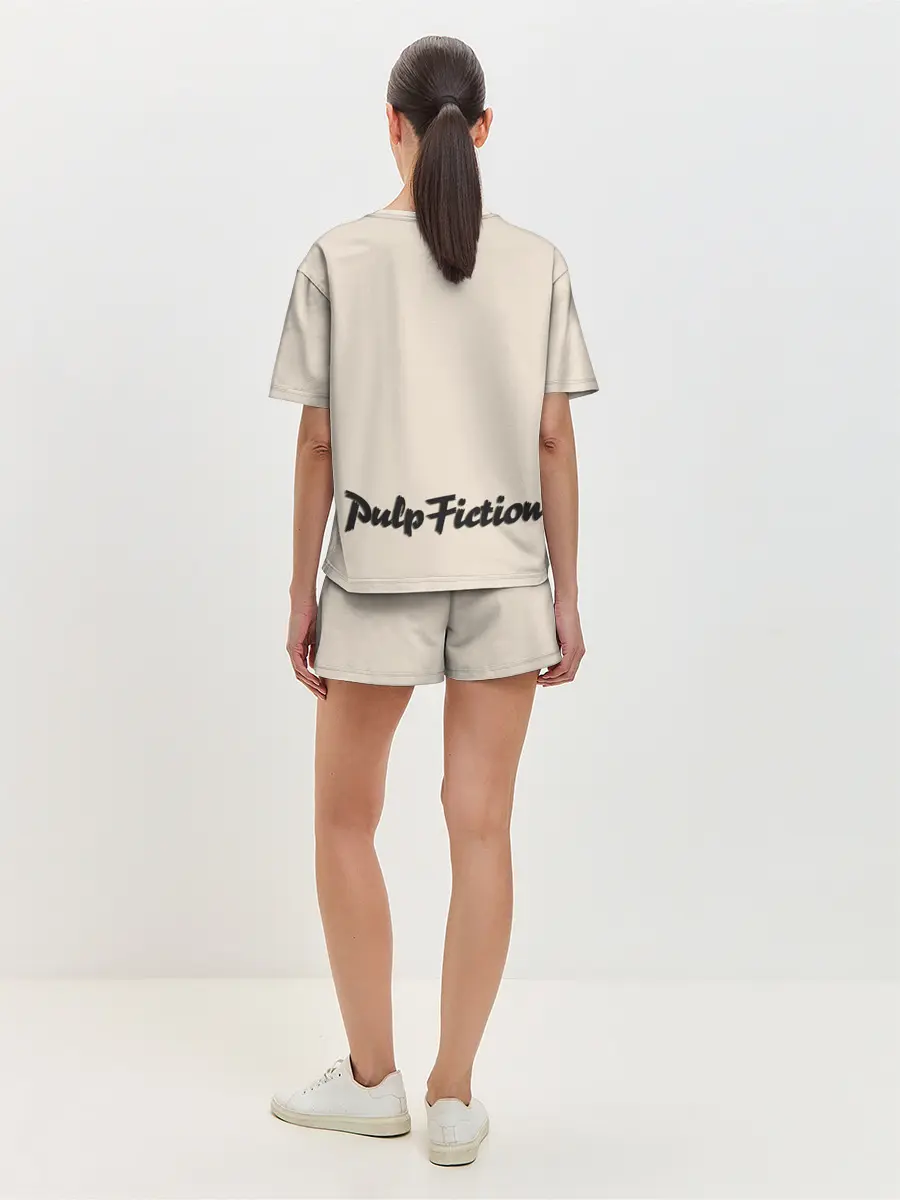 Женская пижама с шортами / Криминальное чтиво