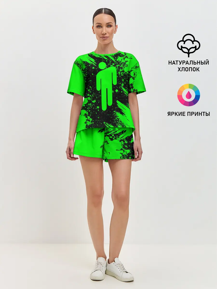 Женская пижама с шортами / BILLIE EILISH