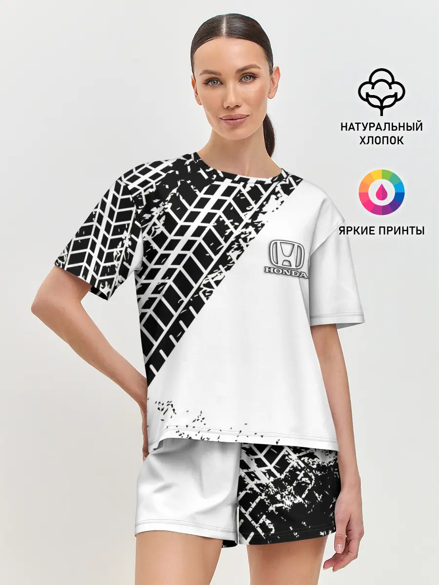 Женская пижама с шортами / HONDA