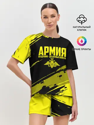 Женская пижама с шортами / Армия ВДВ