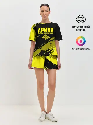 Женская пижама с шортами / Армия ВДВ