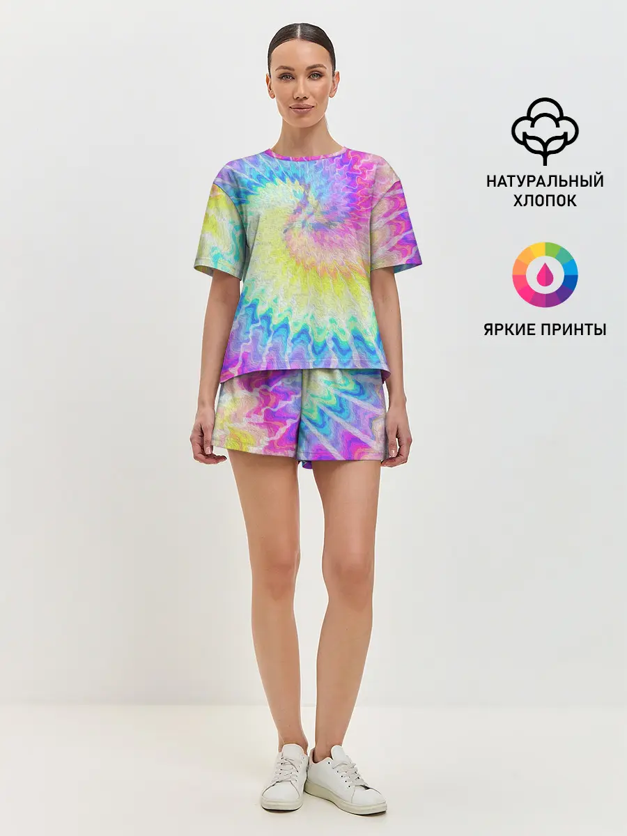 Женская пижама с шортами / ЛЕТО