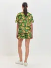 Женская пижама с шортами / avocado