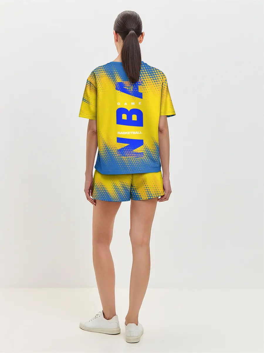 Женская пижама с шортами / Golden State Warriors