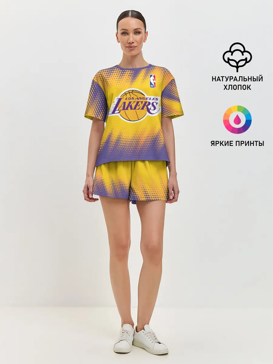 Женская пижама с шортами / Los Angeles Lakers