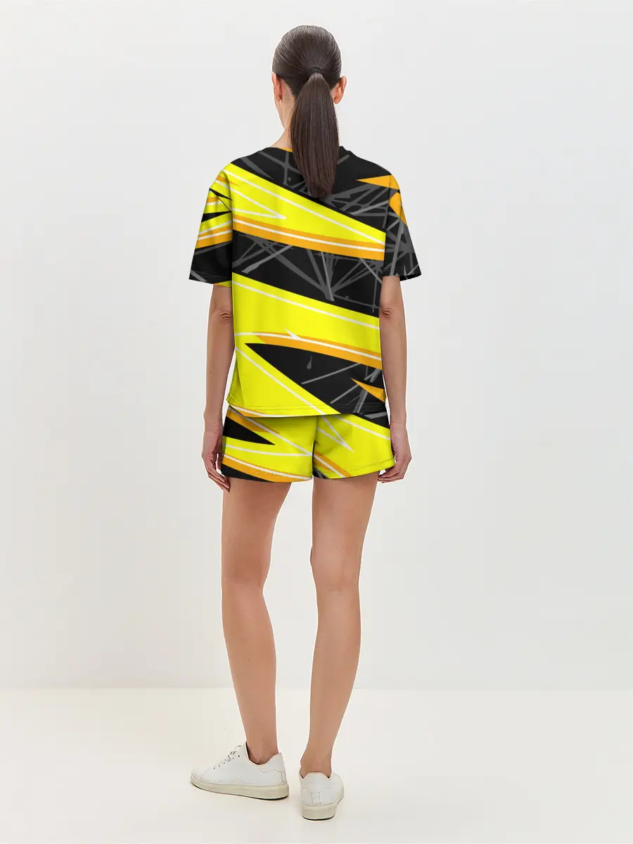 Женская пижама с шортами / Форма для мотокросса FOX