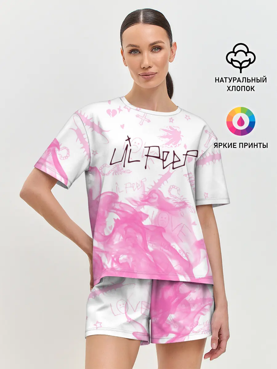 Женская пижама с шортами / LIL PEEP / ЛИЛ ПИП