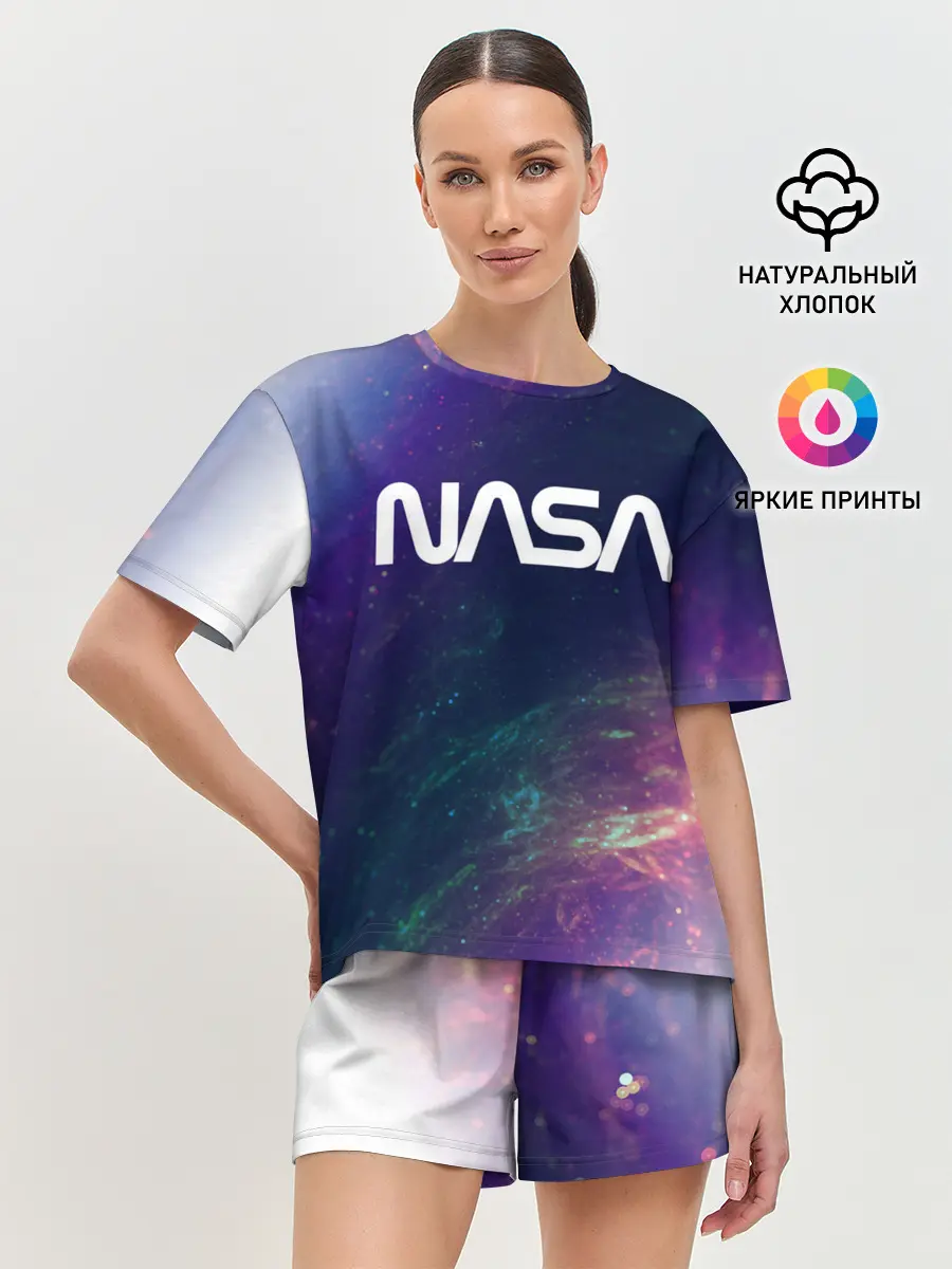 Женская пижама с шортами / NASA / НАСА