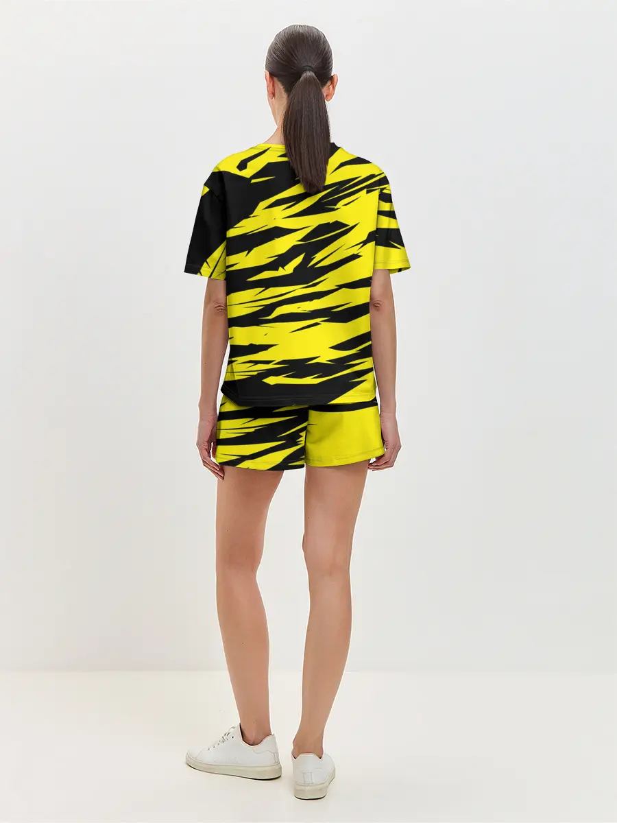 Женская пижама с шортами / Форма для мотокросса FOX