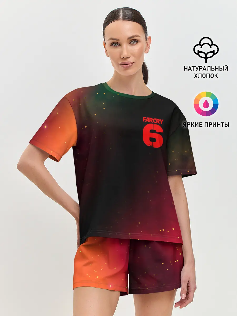 Женская пижама с шортами / FAR CRY 6 / ФАР КРАЙ 6
