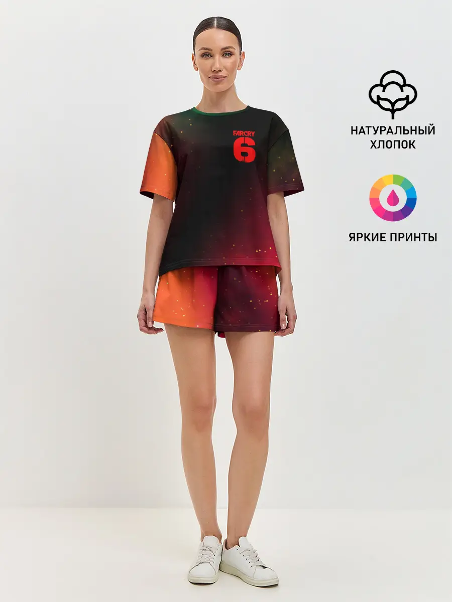 Женская пижама с шортами / FAR CRY 6 / ФАР КРАЙ 6