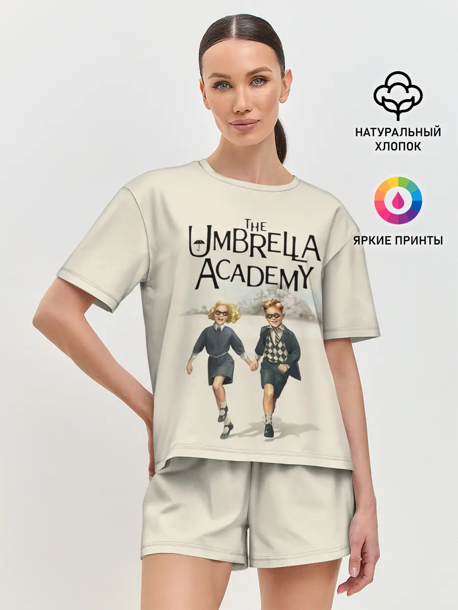 Женская пижама с шортами / The umbrella academy