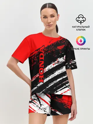 Женская пижама с шортами / HONDA