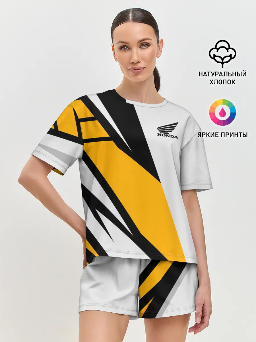 Женская пижама с шортами / HONDA