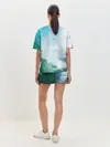 Женская пижама с шортами / Волны | Океан