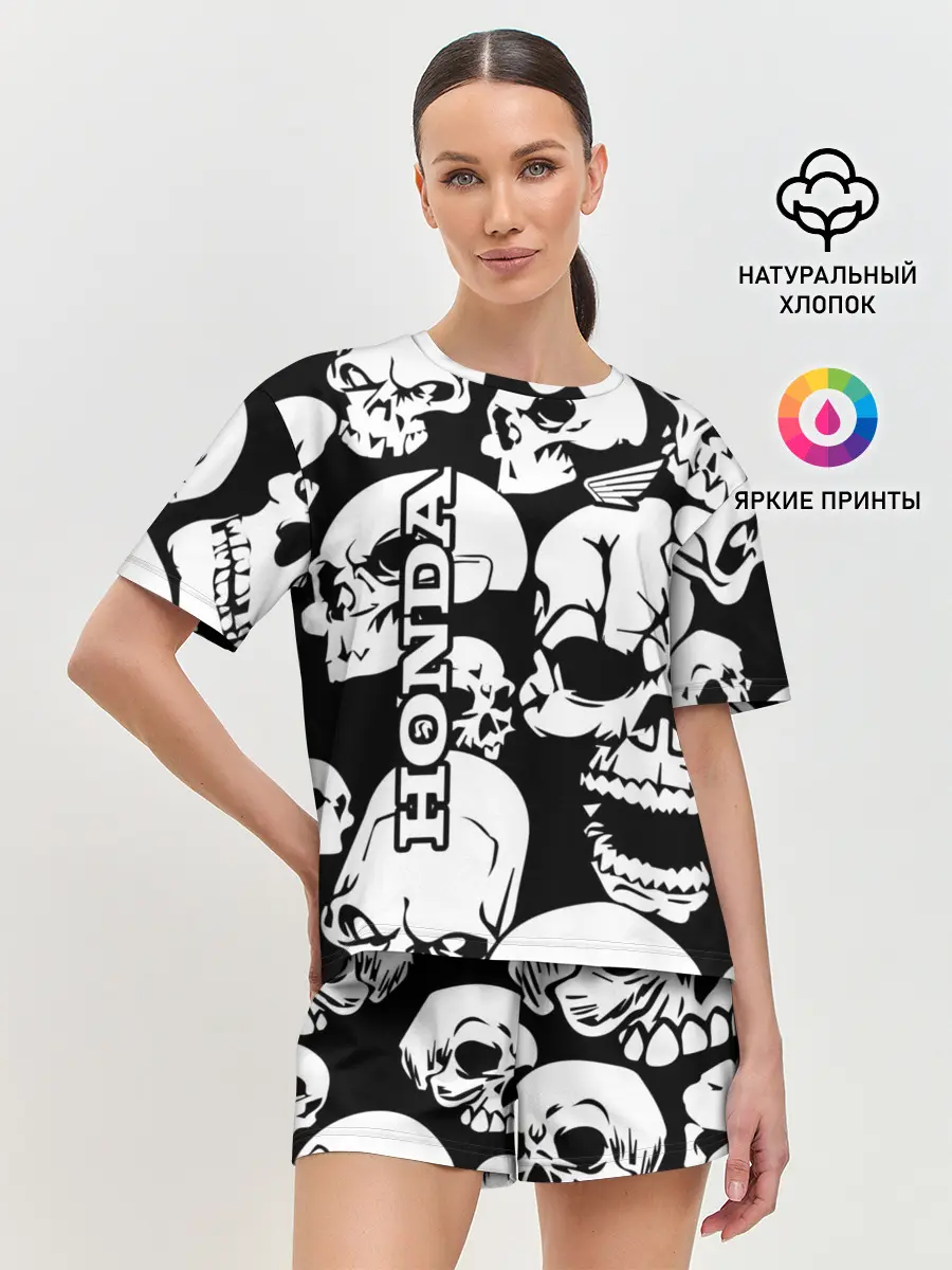 Женская пижама с шортами / HONDA