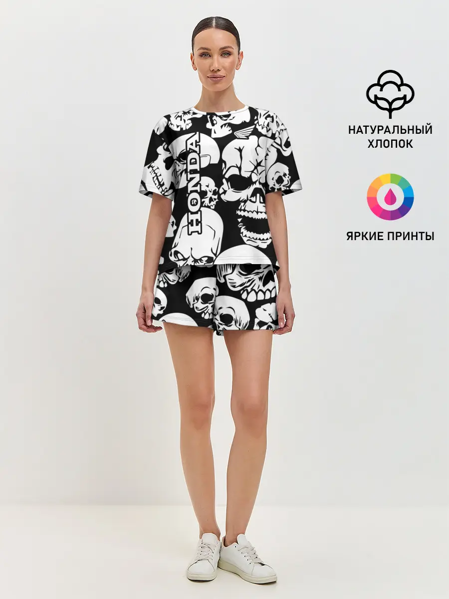 Женская пижама с шортами / HONDA