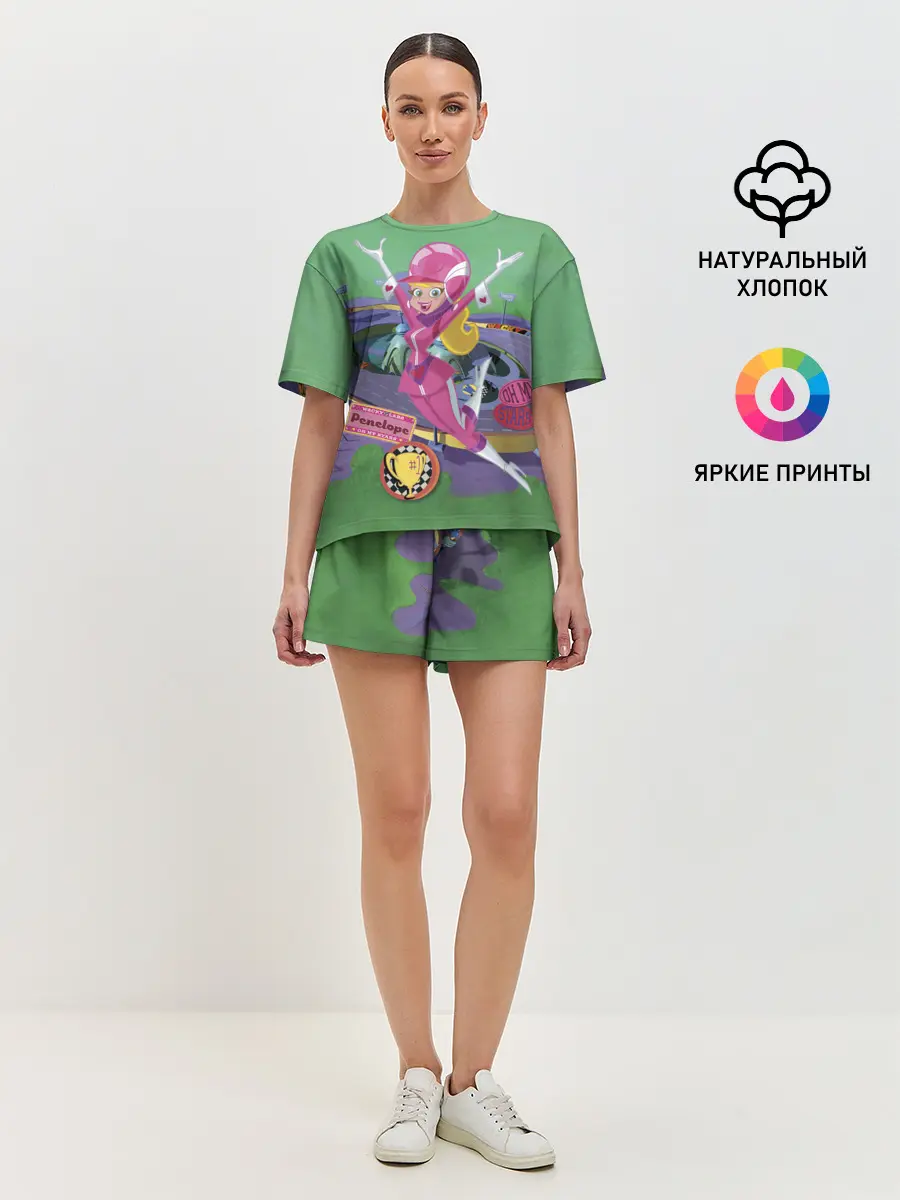 Женская пижама с шортами / Penelope Pitstop