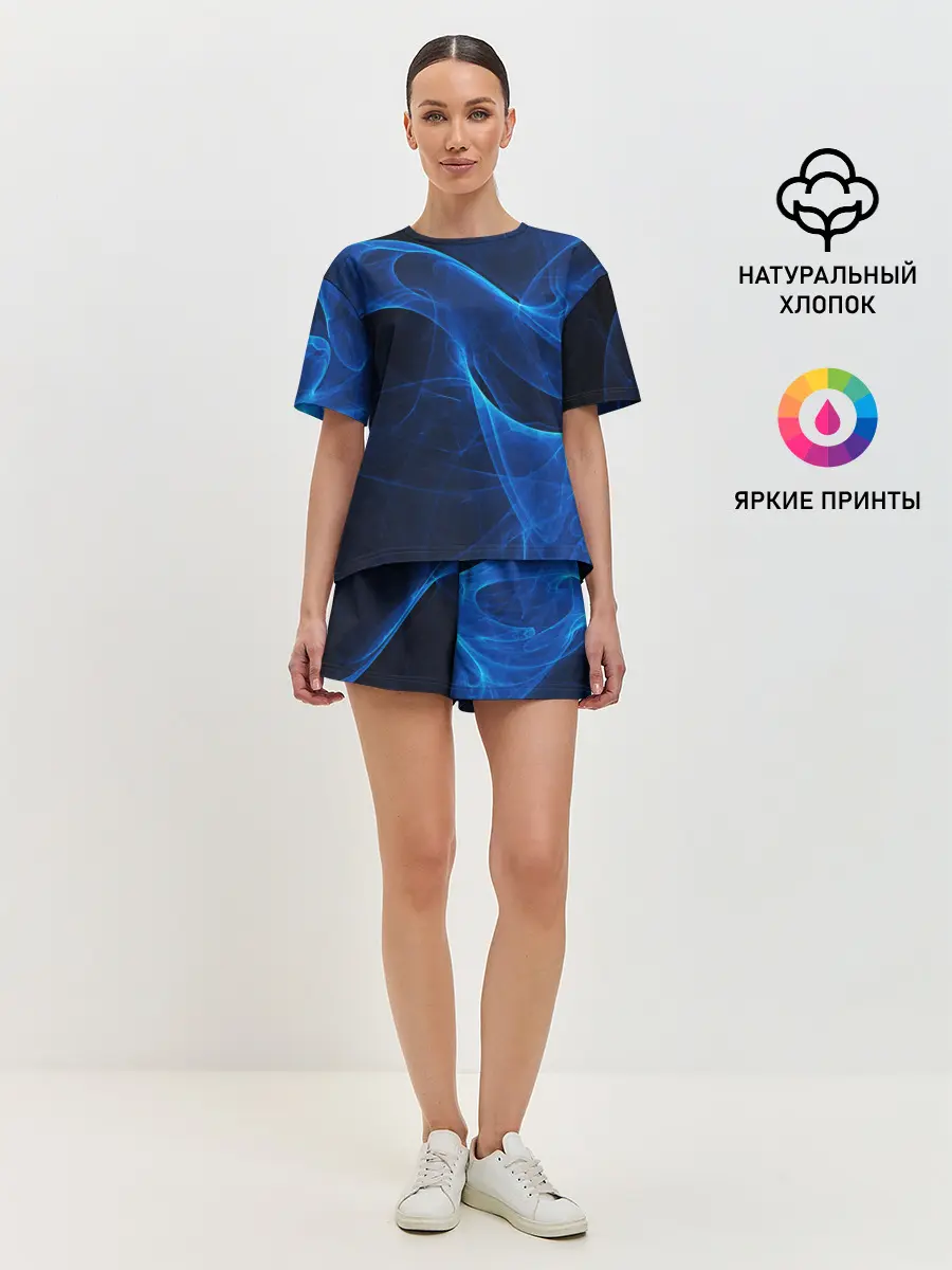 Женская пижама с шортами / ДЫМ /SMOKE