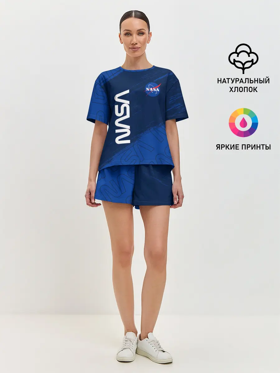 Женская пижама с шортами / NASA / НАСА