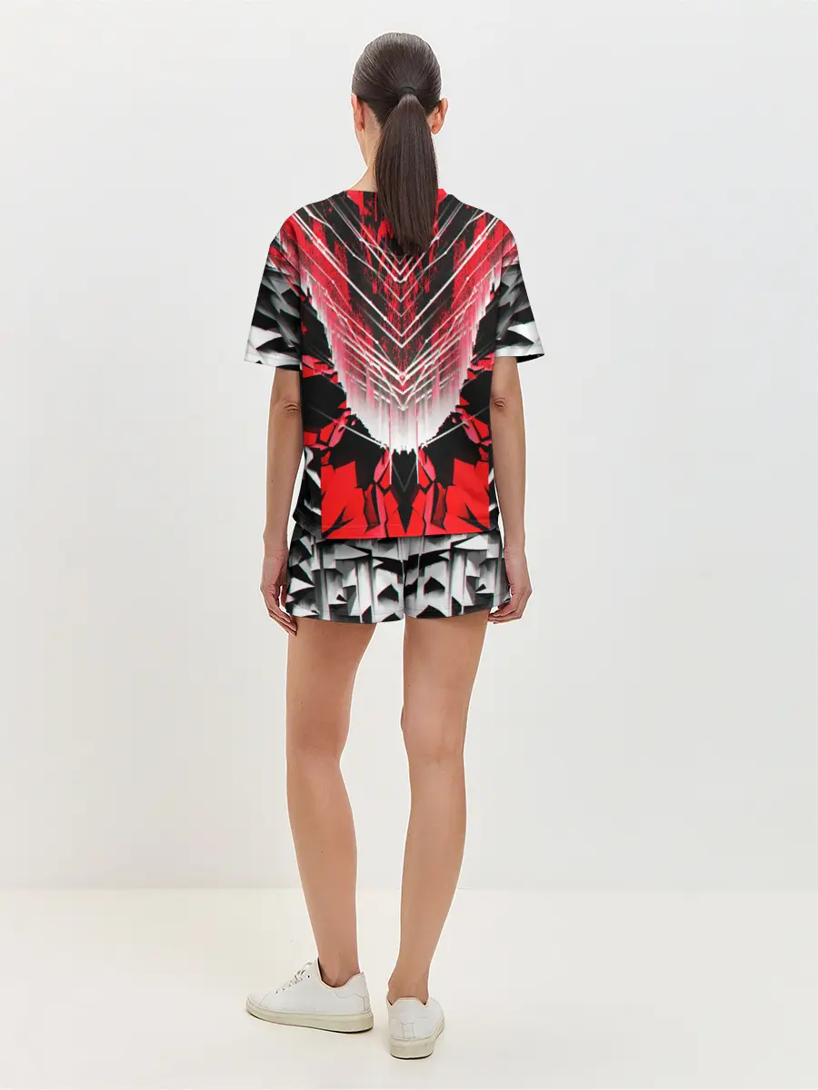 Женская пижама с шортами / STRIPES