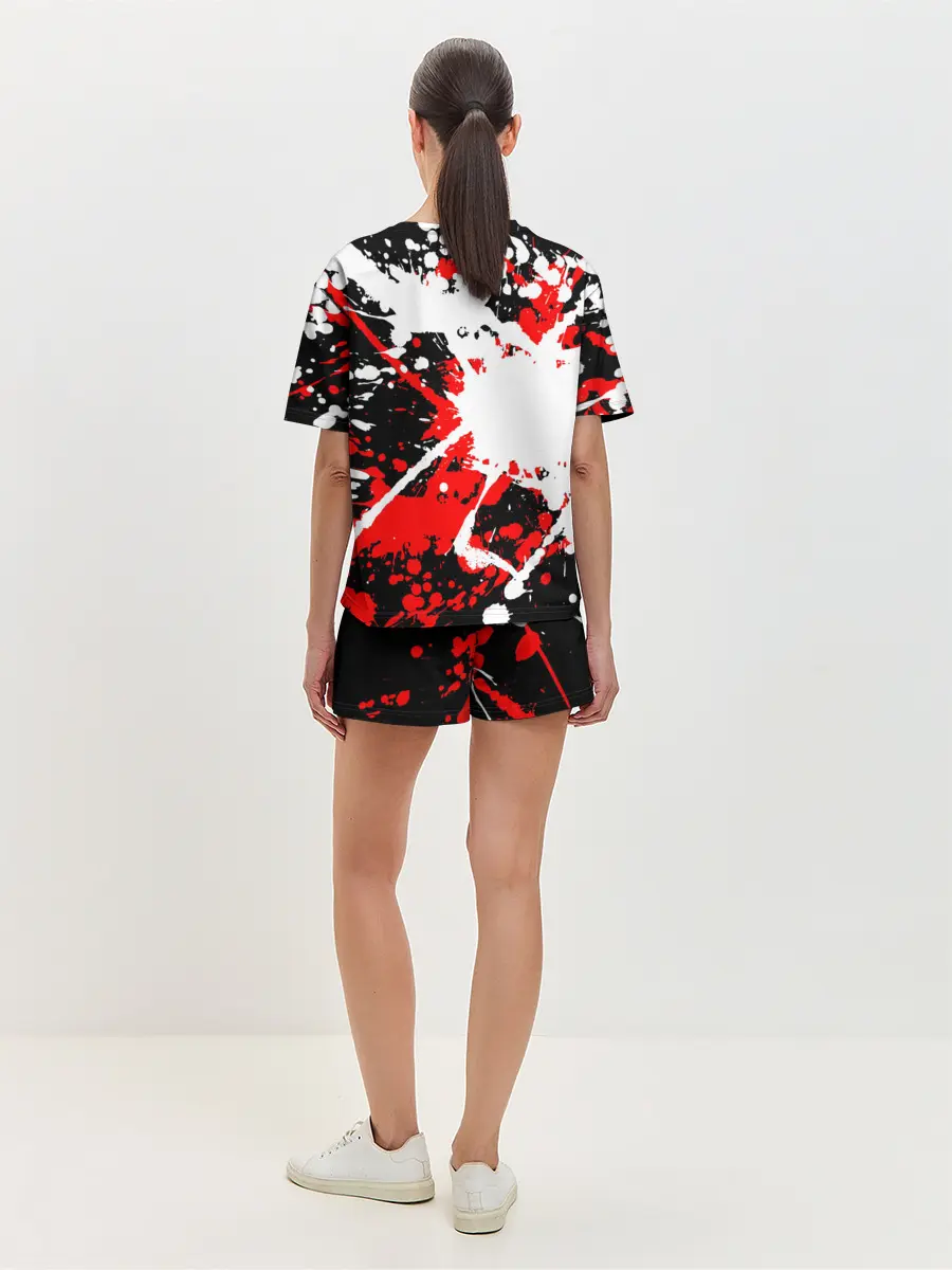 Женская пижама с шортами / Slipknot