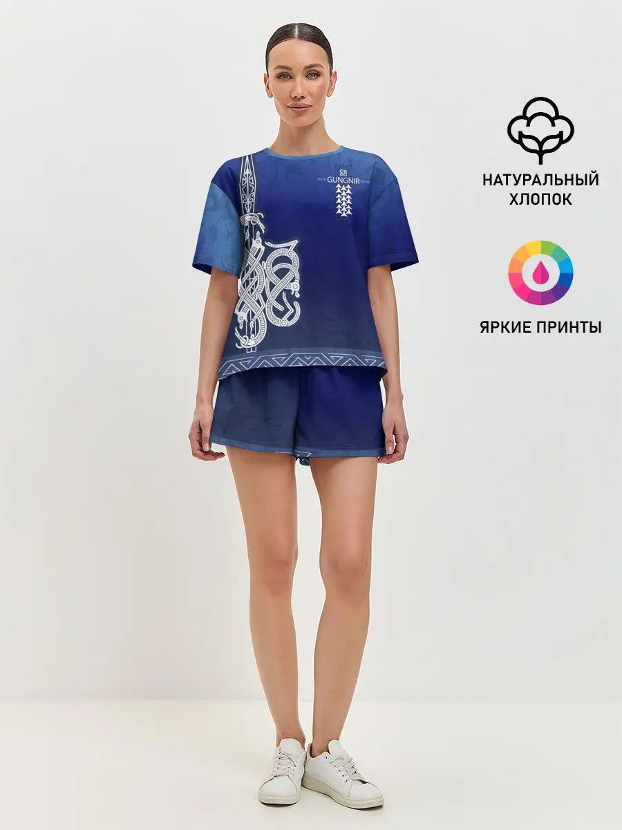 Женская пижама с шортами / cs:go | AWP Gungnir style