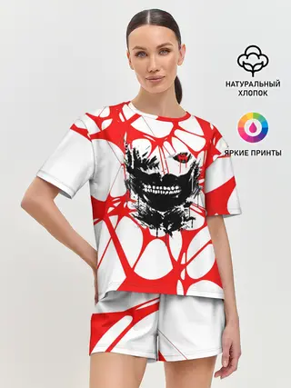 Женская пижама с шортами / Канеки Кен